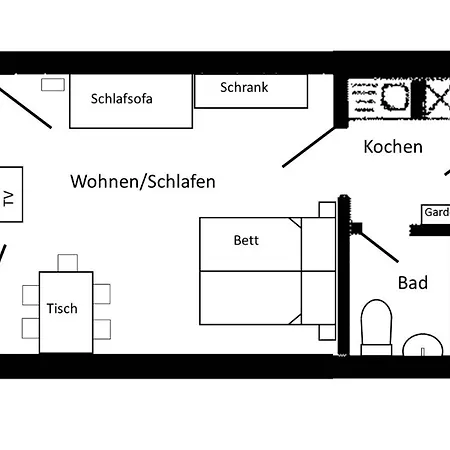 Gschwendtnerhof App4 Paetzig アパート *